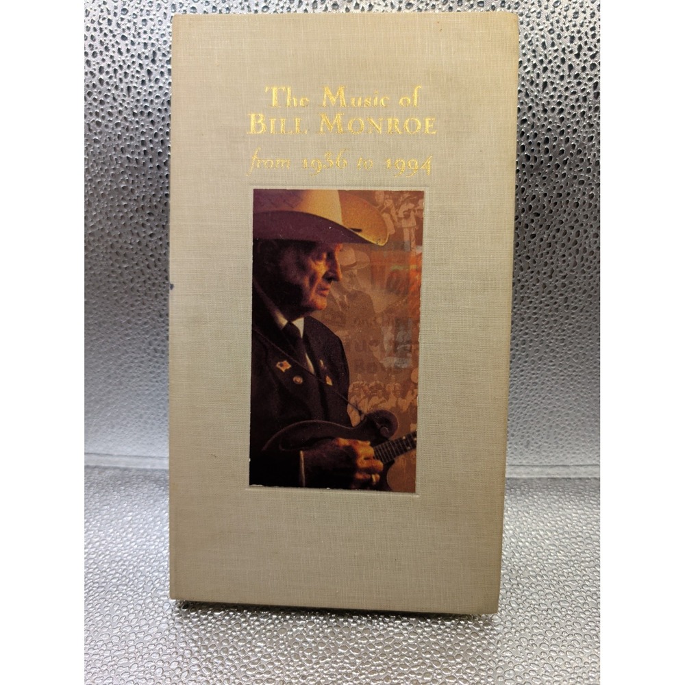 The Music of Bill Monroe 1936-1994 4 Cassette Box Set MCA  11848 Plus Bookket